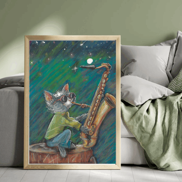 Sax Cat